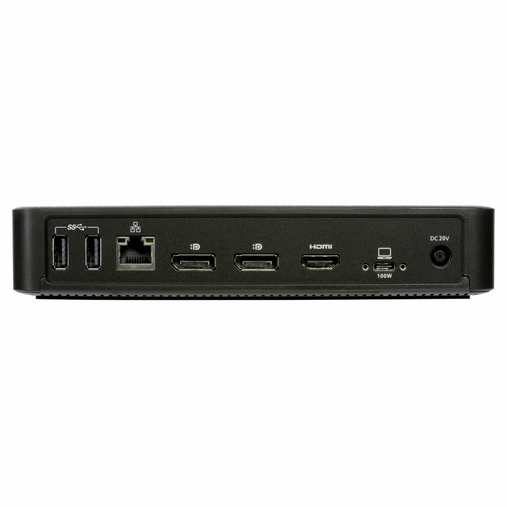 Targus DOCK460EUZ laptop-dockingstation & portreplikator Kabelgebunden USB4 Schwarz