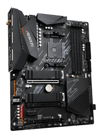 GIGABYTE B550 AORUS ELITE AX V2 Mainboard – AMD Ryzen 5000 CPUs, 12+2 Phasen VRM, bis zu 4733 MHz DDR4, 1xPCIe 4.0 + 1xPCIe 3.0 M.2, Wi-Fi 6E, 2.5GbE LAN, USB 3.2 Gen 2