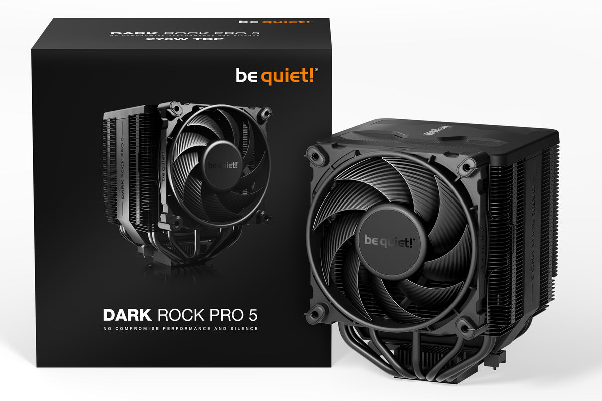be quiet! Dark Rock Pro 5 Prozessor Luftkühlung 120/135 mm Schwarz 1 Stück(e)