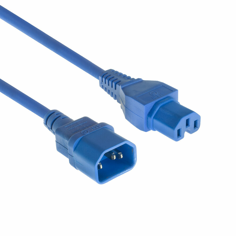 Cavo di alimentazione ACT C14 - C15 blu 3 m