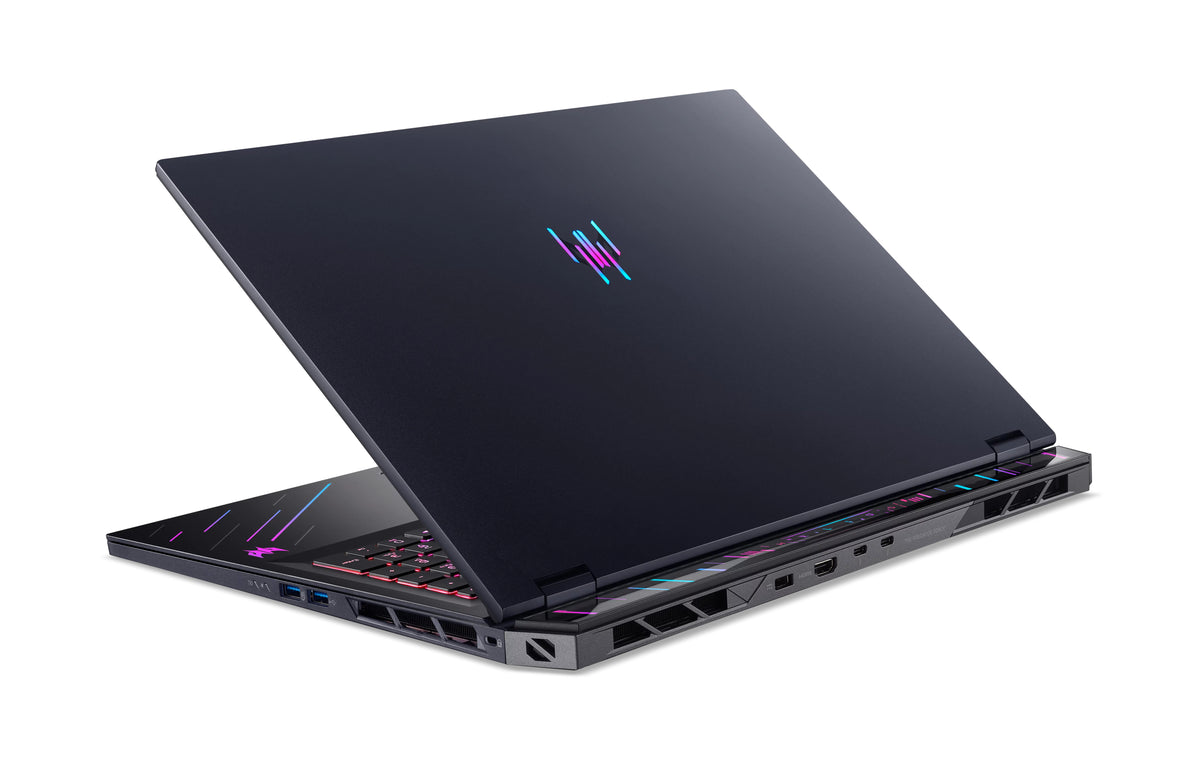 Acer Predator PH18-73-97FE Intel Core Ultra 9 275HX Laptop 45,7 cm (18") WQXGA 64 GB DDR5-SDRAM 1 TB SSD NVIDIA GeForce RTX 5080 Wi-Fi 7 (802.11be) Windows 11 Pro Schwarz