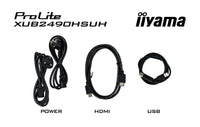 iiyama XUB2490HSUH-B2 Computerbildschirm 60,5 cm (23.8") 1920 x 1080 Pixel Full HD LED Schwarz