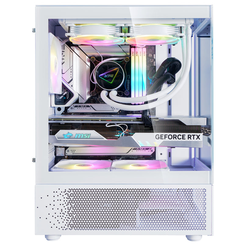 XPG INVADER X MINI KOMPAKTES MID-TOWER-GEHÄUSE Weiß