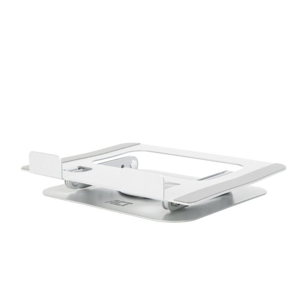 Supporto per laptop ACT, girevole a 360°, regolabile in altezza in continuo, Essentials