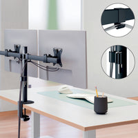 Leitz 61640095 Flachbildschirm-Tischhalterung 81,3 cm (32") Tisch/Bank Schwarz