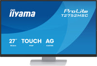 iiyama ProLite T2752MSC-W1AG Computerbildschirm 68,6 cm (27") 1920 x 1080 Pixel Full HD LCD Touchscreen Weiß
