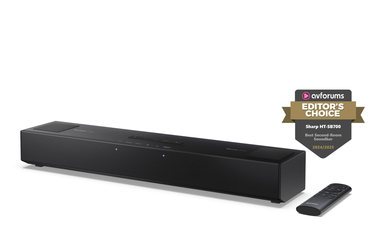 Sharp HT-SB700 Soundbar-Lautsprecher Schwarz 2.0.2 Kanäle 140 W