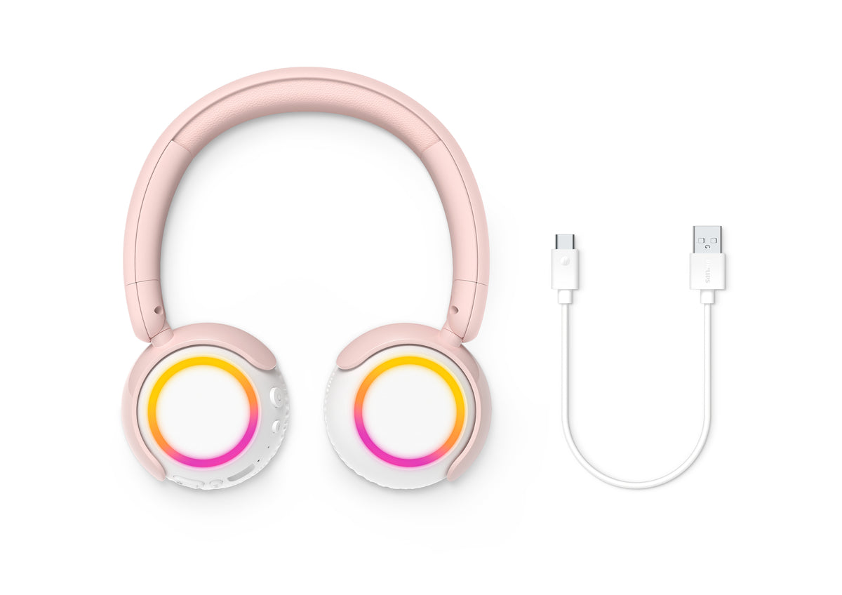 Philips TAK4200 Casque sans fil Arceau Appels/Musique Bluetooth Rose, Blanc