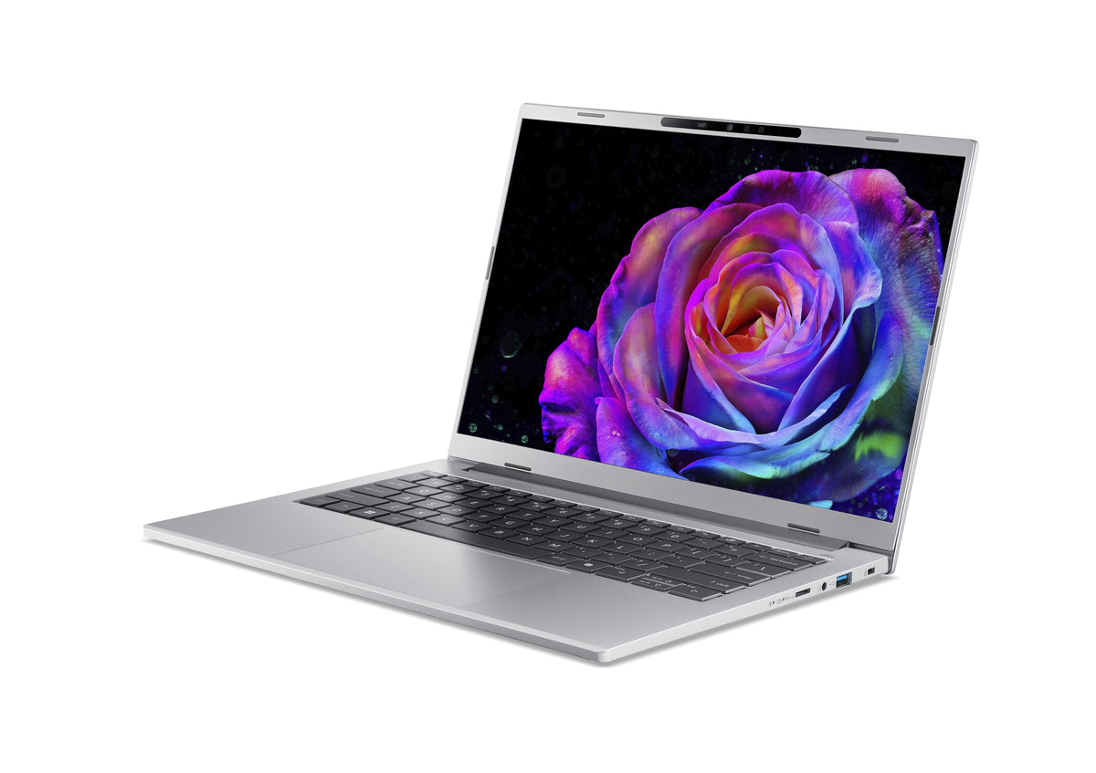 Acer Aspire 14 AI A14-61M-R12W AMD Ryzen AI 7 PRO 350 Laptop 35,6 cm (14") WUXGA 32 GB LPDDR5x-SDRAM 1 TB SSD Wi-Fi 6E (802.11ax) Windows 11 Home Silber QWERTZ Deutsch