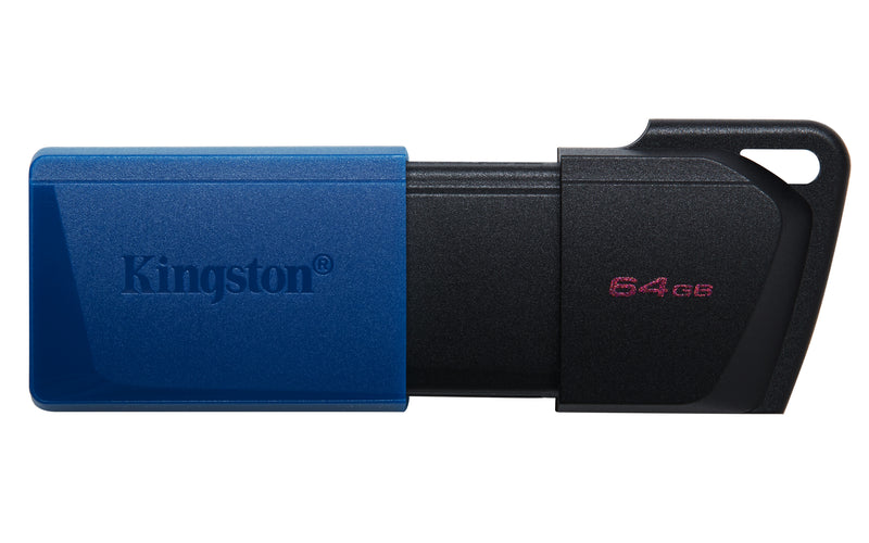 Kingston Technology DataTraveler 64GB USB3.2 Gen 1 Exodia M (Schwarz + Blau) - 2 Pieces