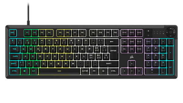 CORSAIR K55 CORE RGB Gaming-Tastatur – CH-Layout