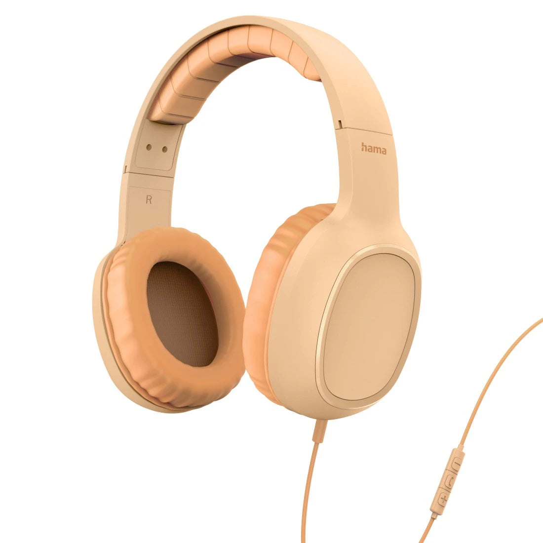 Hama Fun C Kopfhörer Kabelgebunden Kopfband Anrufe/Musik USB Typ-C Orange