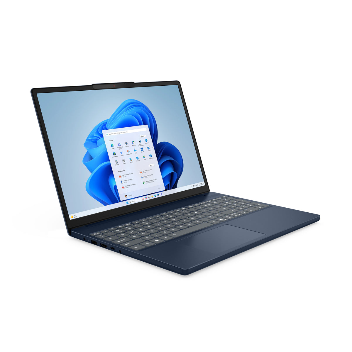 Lenovo IdeaPad Slim 3 15ARP10 AMD Ryzen™ 7 170 Laptop 38,9 cm (15.3") WUXGA 16 GB DDR5-SDRAM 512 GB SSD Wi-Fi 7 (802.11be) Windows 11 Home Blau Deutsch