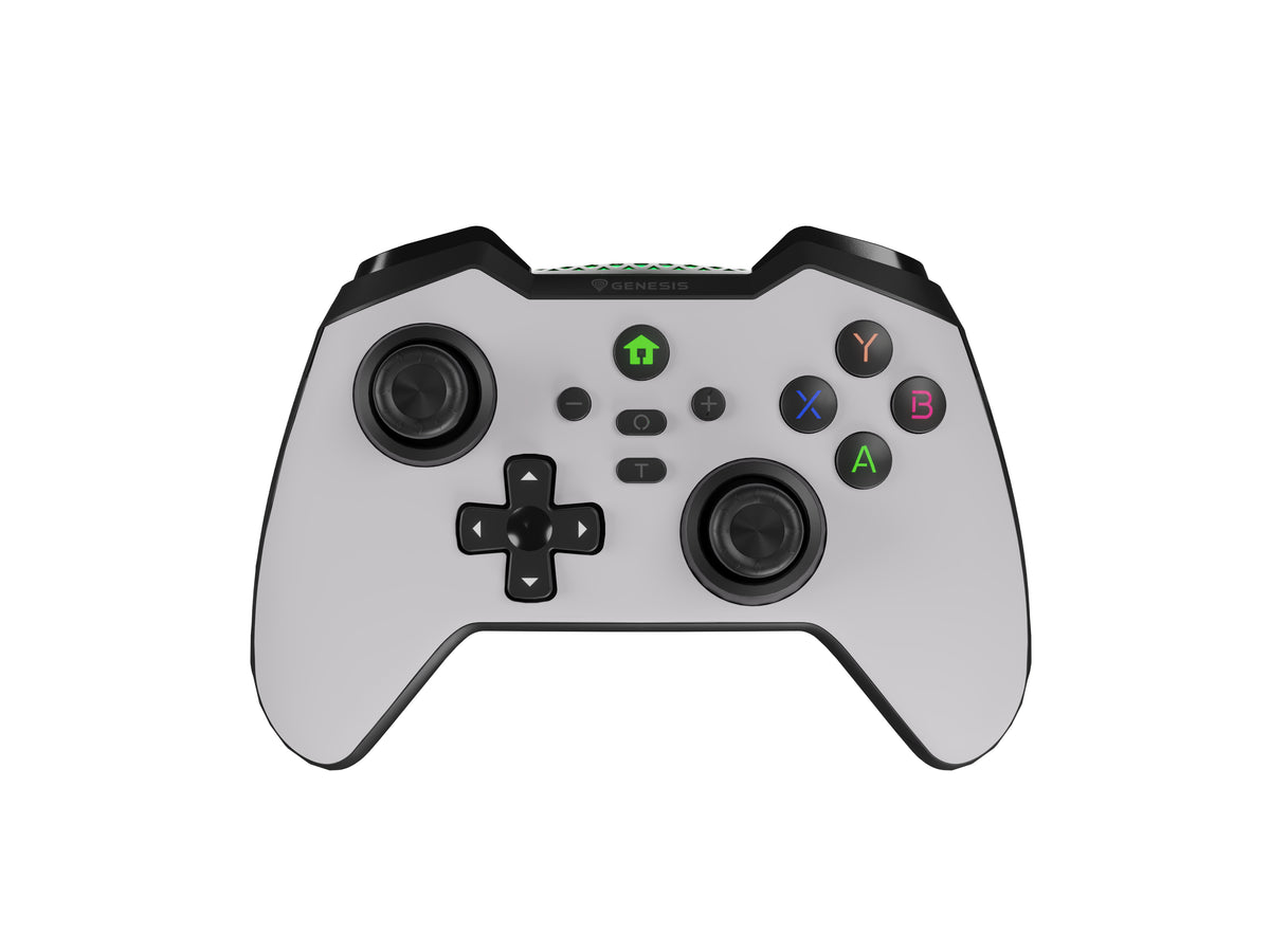GENESIS Mangan 400 Weiß Bluetooth Gamepad Analog / Digital Android, MAC, Nintendo Switch, PC, iOS