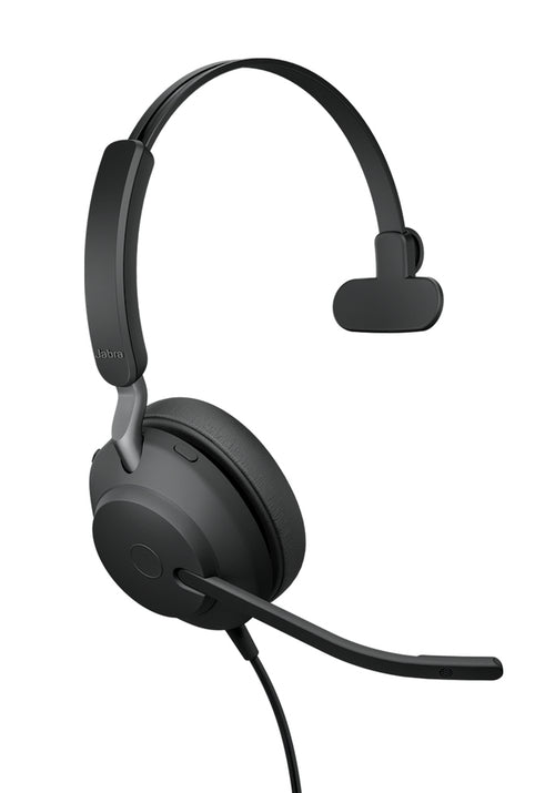 Jabra Evolve2 40 SE Kopfhörer Kabelgebunden Kopfband Büro/Callcenter USB Type-C / USB Type-A Schwarz