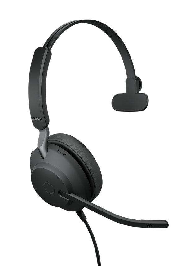 Jabra Evolve2 40 SE Kopfhörer Kabelgebunden Kopfband Büro/Callcenter USB Type-C / USB Type-A Schwarz