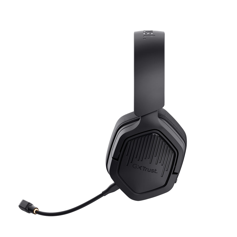 Trust GXT 493PS Carus Kopfhörer Verkabelt & Kabellos Kopfband Gaming Bluetooth Schwarz