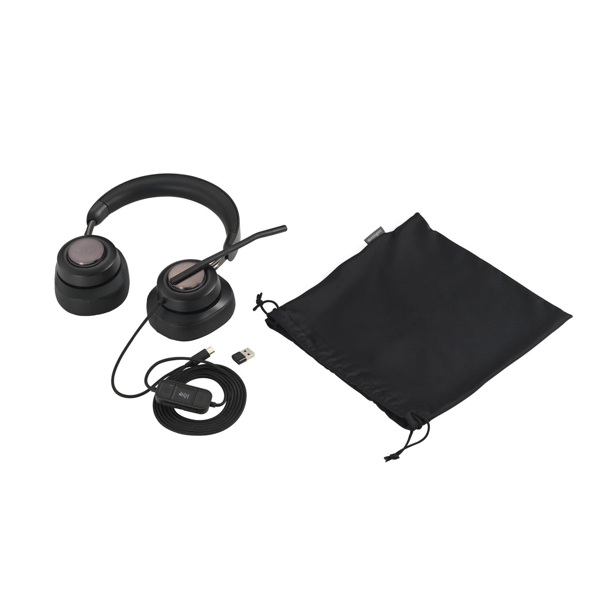 Kensington H2000 USB-C & USB-A Over-Ear Headset