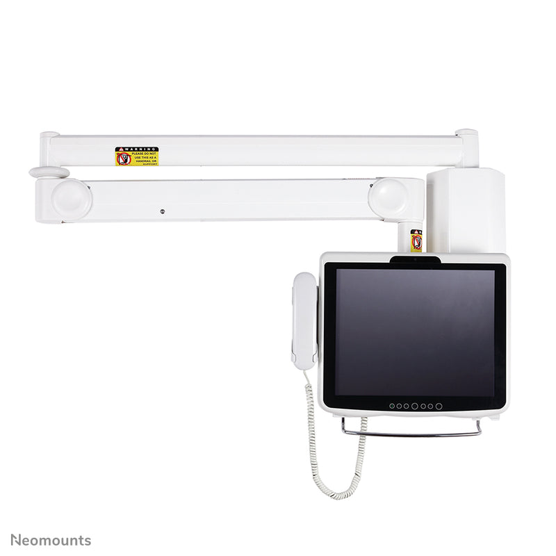 Neomounts FPMA-HAW100 Medizinische Wandhalterung für Monitore 10-24" - H 0-170 cm - Gasfeder