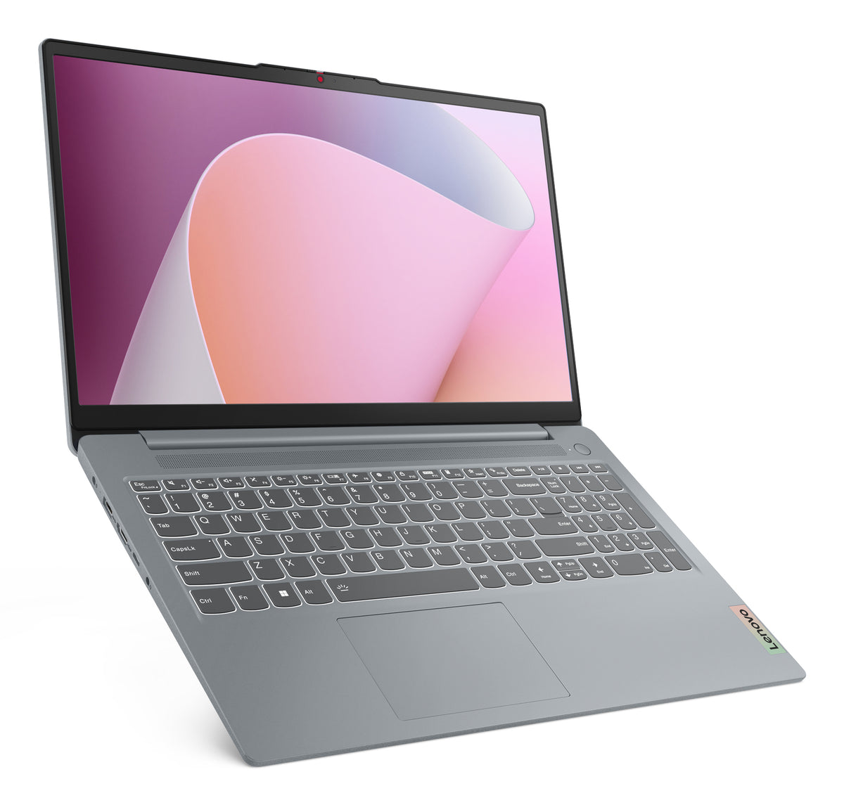 Lenovo IdeaPad Slim 3 15AMN8 AMD Ryzen™ 5 7520U Laptop 39,6 cm (15.6") Full HD 16 GB LPDDR5-SDRAM 512 GB SSD Wi-Fi 6 (802.11ax) Windows 11 Home Grau QWERTY Englisch