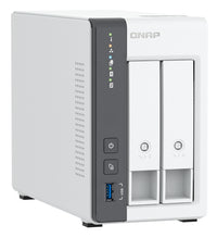QNAP TS-216G NAS & Speicherserver Tower Cortex-A Cortex-A55 4 GB HDD Weiß