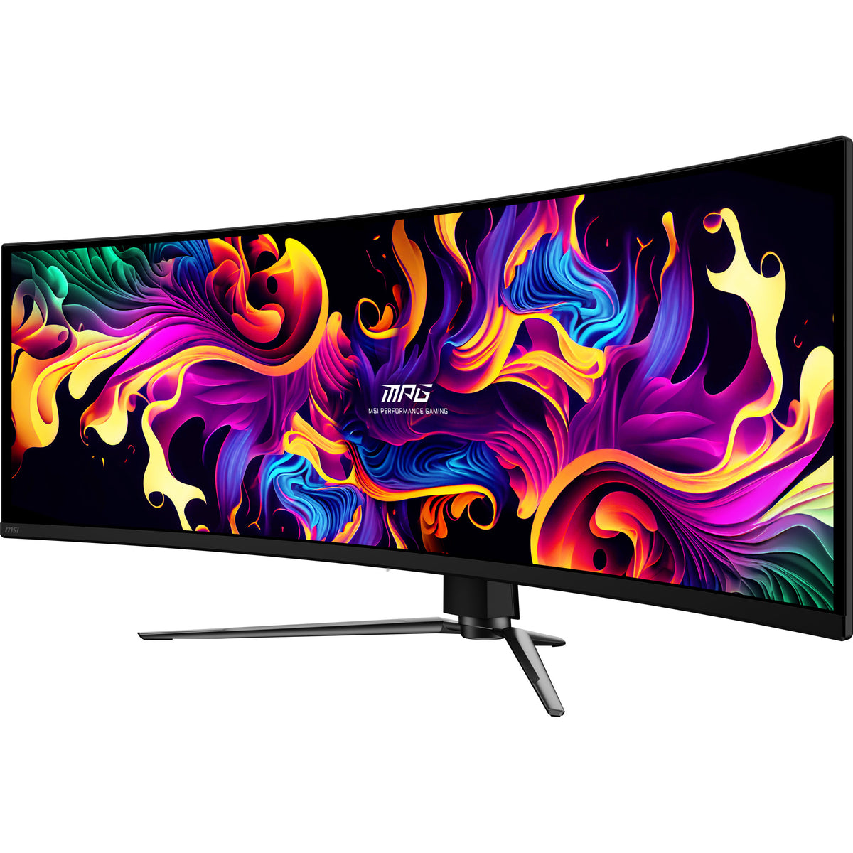 MSI MPG 491CQPXDE QD-OLED Computer Monitor 124.5 cm (49") 5120 x 1440 Pixels Dual QHD Black
