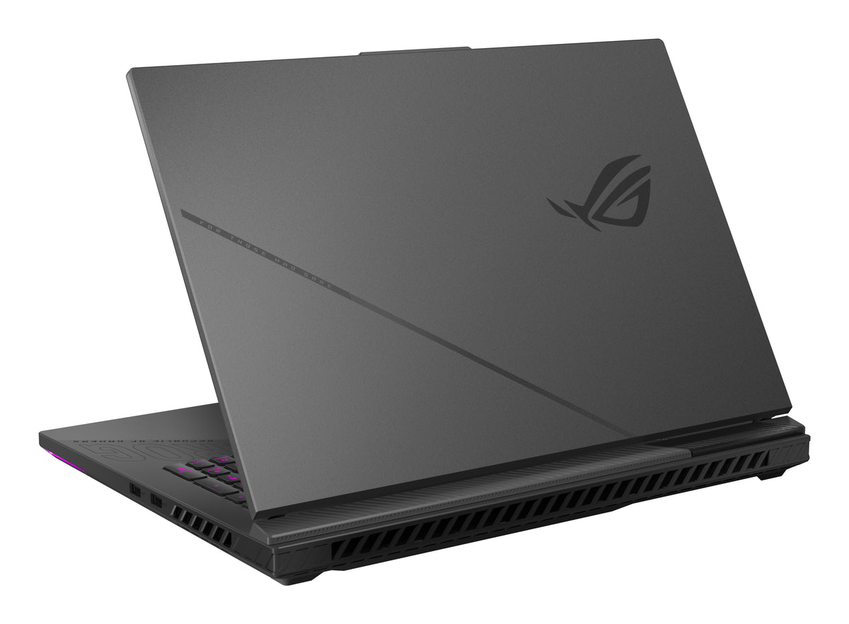 ASUS ROG Strix G18 G814FP-S9006W AMD Ryzen™ 9 9955HX Laptop 45,7 cm (18") WQXGA 32 GB DDR5-SDRAM 1 TB SSD NVIDIA GeForce RTX 5070 Wi-Fi 6E (802.11ax) Windows 11 Home Deutsch Grau