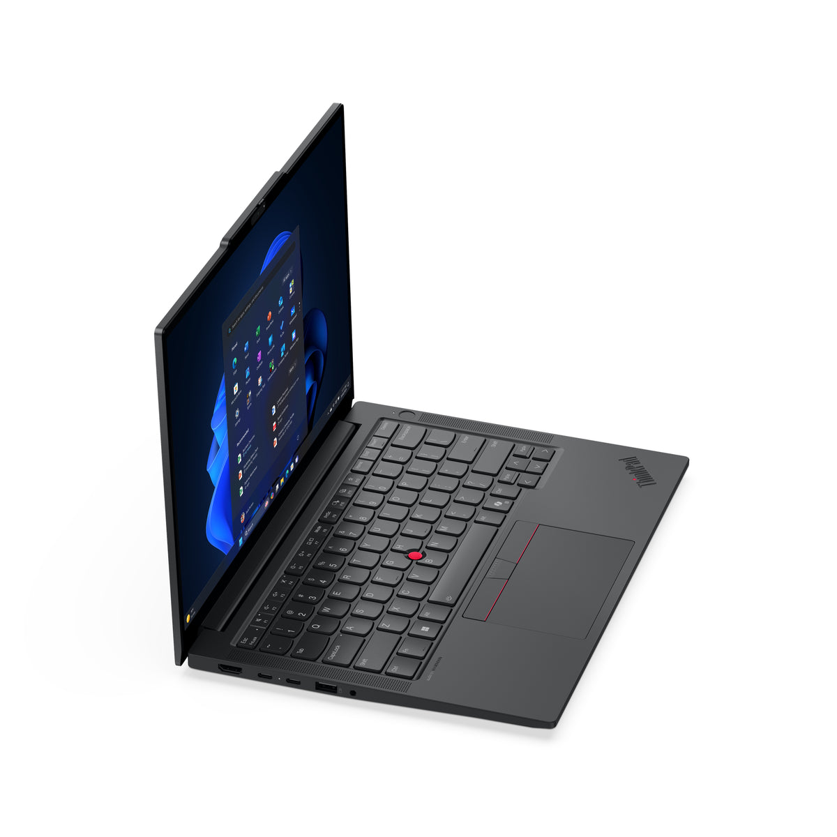 Lenovo ThinkPad E14 Gen 7 (AMD) AMD Ryzen™ 5 220 Laptop 35,6 cm (14") WUXGA 32 GB DDR5-SDRAM 1 TB SSD Wi-Fi 6E (802.11ax) Windows 11 Pro Deutsch Schwarz
