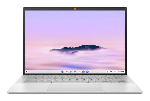 ASUS Chromebook Plus CX54 CX5403CMA-QM1515 Intel Core Ultra 5 115U 35,6 cm (14") Touchscreen WQXGA 16 GB LPDDR5x-SDRAM 512 GB SSD Wi-Fi 6E (802.11ax) ChromeOS Silber
