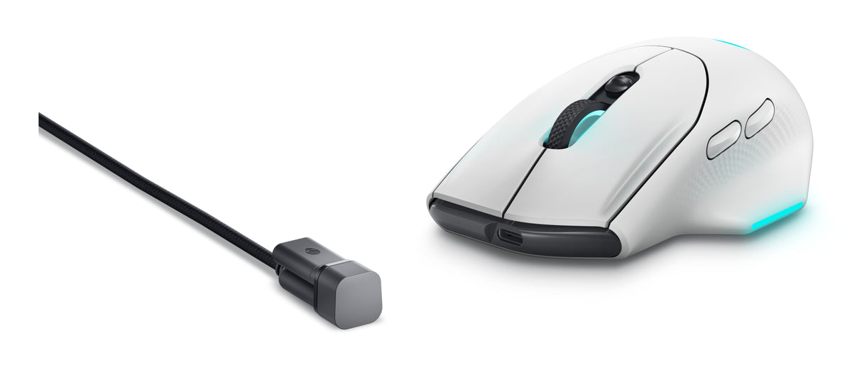 Alienware AW620M Maus Gaming rechts RF Wireless + USB Type-C Optisch 26000 DPI
