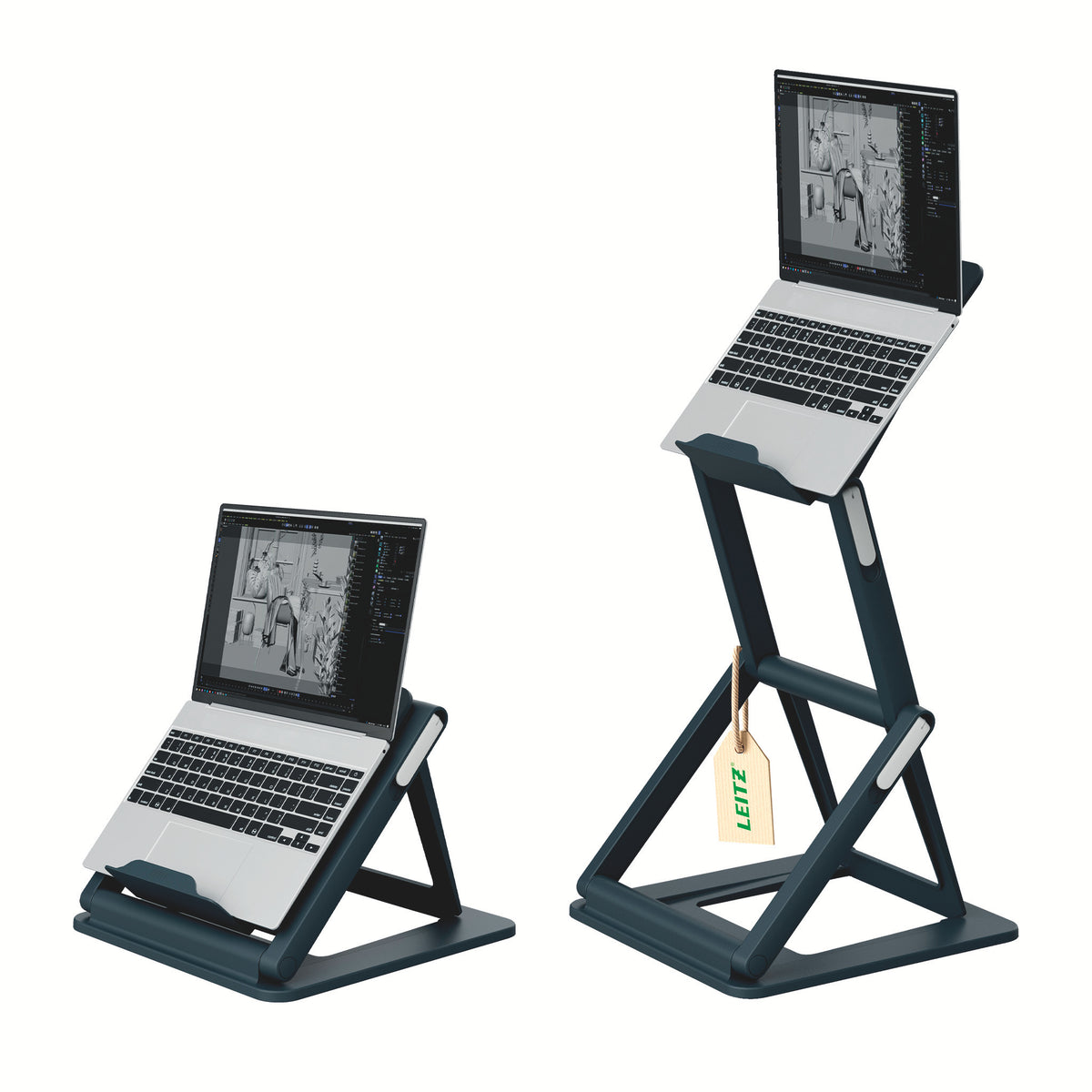Leitz 65890089 laptop-ständer Dunkles Grau 43,2 cm (17")