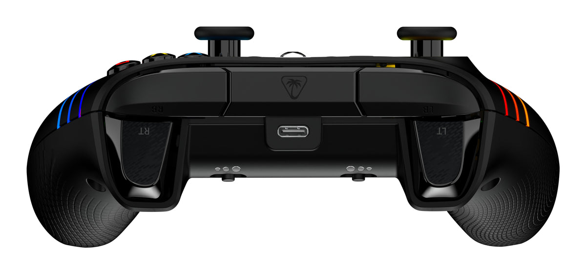 Turtle Beach Afterglow Wave Controller Schwarz Wired RGB Gaming Controller – Lizenziert für Xbox Series X oder S, Xbox One und Windows