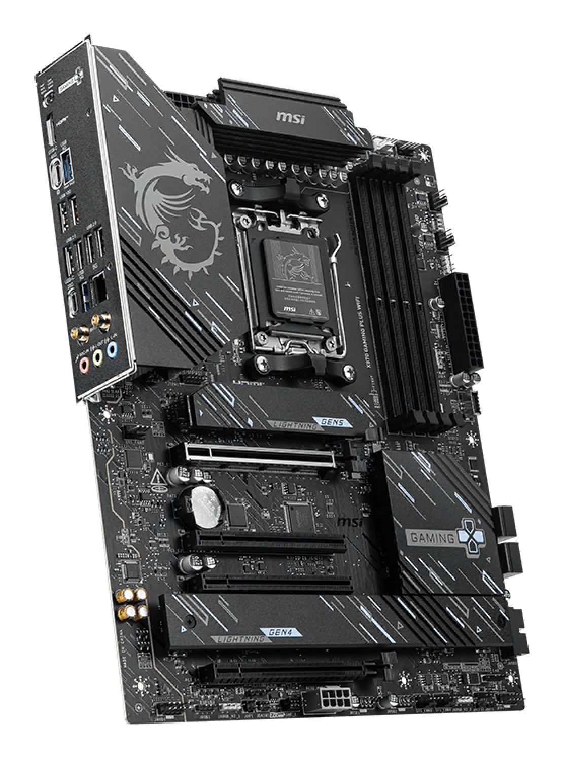 Carte mère MSI X870 GAMING PLUS WIFI AMD X870 Socket AM5 ATX