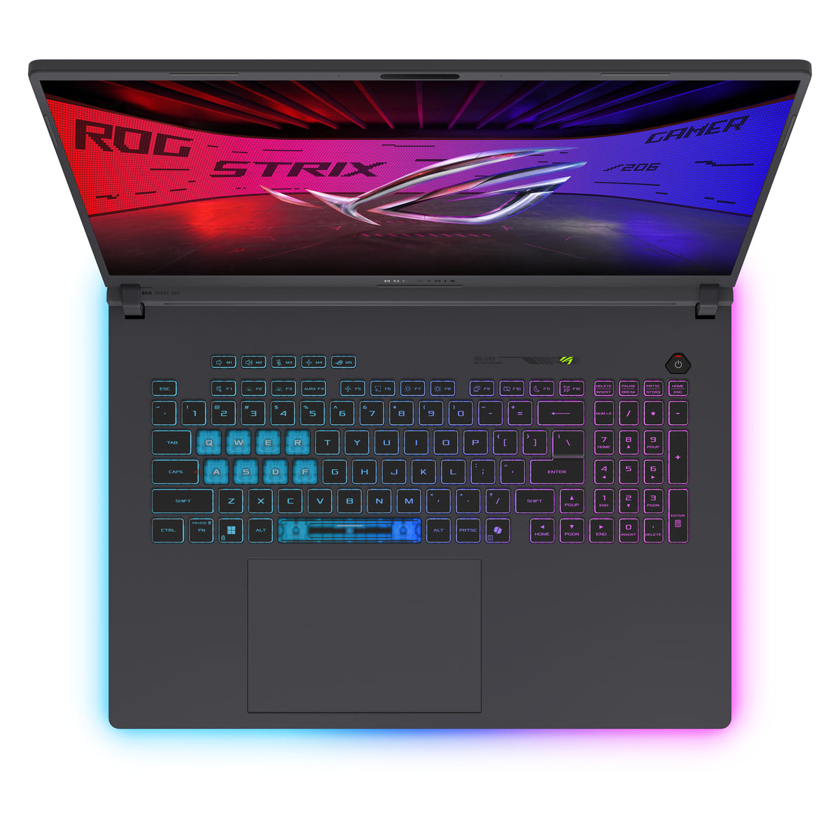 ASUS ROG Strix G18 G815LW-SA269W Intel Core Ultra 9 290HX Plus Laptop 45,7 cm (18") 2.5K 32 GB DDR5-SDRAM 1 TB SSD NVIDIA GeForce RTX 5080 Wi-Fi 7 (802.11be) Windows 11 Home Grau, Grün