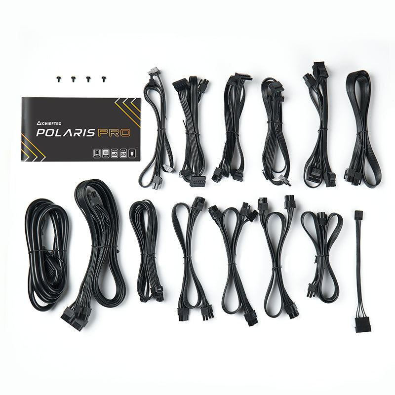Chieftec Polaris PRO 1300W Netzteil 20+4 pin ATX ATX Schwarz