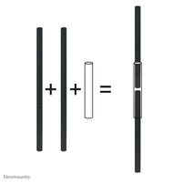 Neomounts FPMA-CPCONNECTBLACK Adapter für Verlängerungsrohr