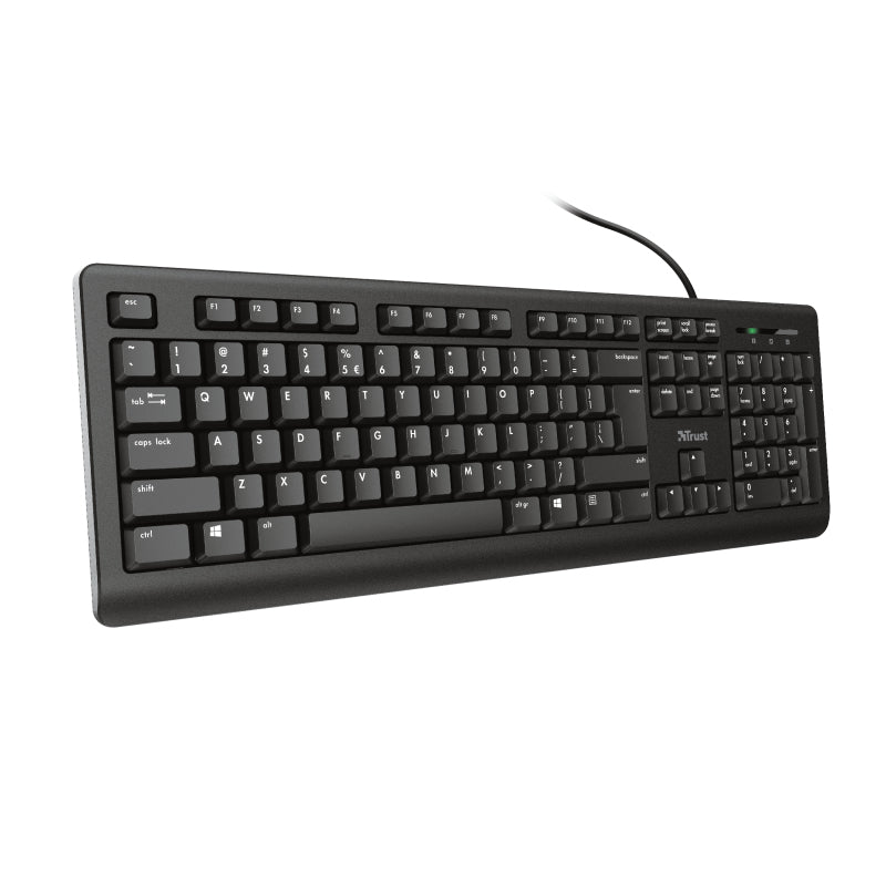 Trust Primo Tastatur Universal USB Deutsch Schwarz