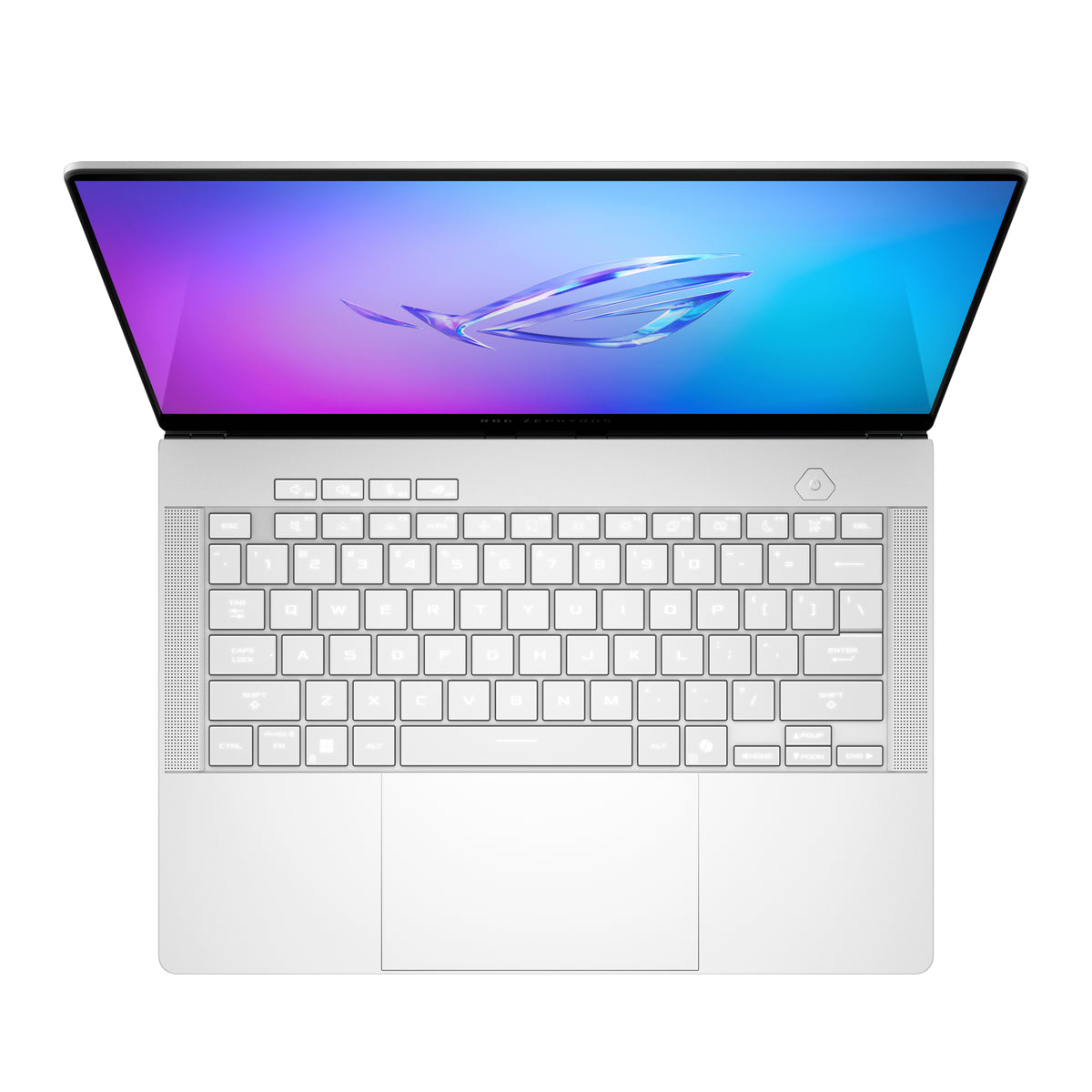 ASUS ROG Zephyrus G14 GA403UP-QS001W AMD Ryzen™ 9 270 Laptop 35,6 cm (14") WQXGA+ 32 GB LPDDR5x-SDRAM 1 TB SSD NVIDIA GeForce RTX 5070 Wi-Fi 7 (802.11be) Windows 11 Home Deutsch Weiß