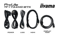 iiyama TF1734MC-B7X Computerbildschirm 43,2 cm (17") 1280 x 1024 Pixel SXGA LED Touchscreen Schwarz