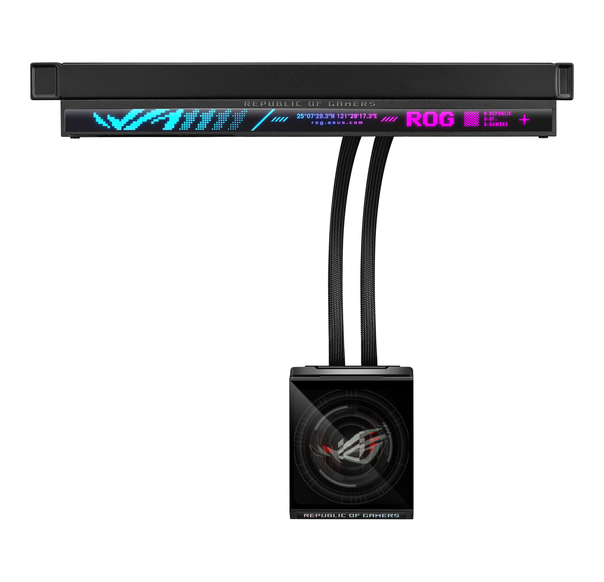 ASUS ROG Strix SLC IV 360 ARGB LCD Refroidisseur de liquide pour processeur 12 cm Noir 1 pièce(s)