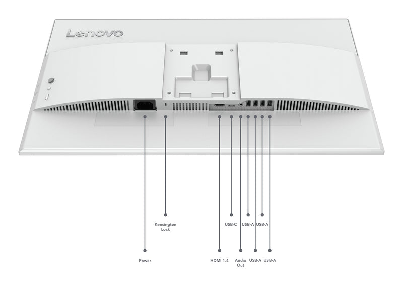 Lenovo L24D-4C Computerbildschirm 60,5 cm (23.8") 1920 x 1080 Pixel Full HD LCD Grau