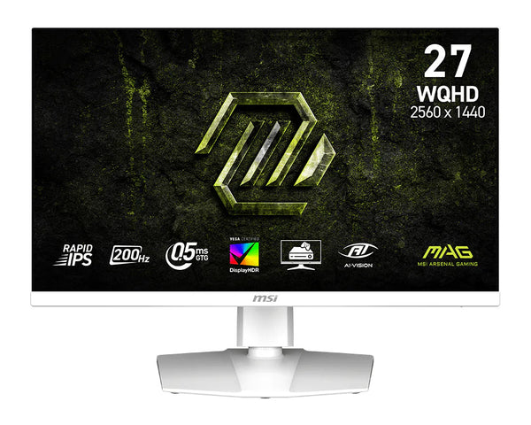 MSI MAG 274QRFWDE E20 Computerbildschirm 68,6 cm (27") 2560 x 1440 Pixel Wide Quad HD LCD Weiß