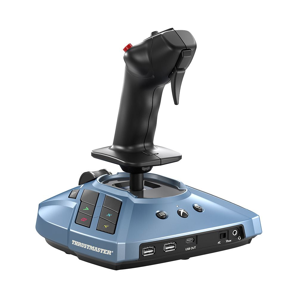 Thrustmaster TCA Captain Pack X Airbus Edition Schwarz, Blau USB Joystick + Motorsteuerungshebel Analog / Digital PC, Xbox Series S, Xbox Series X