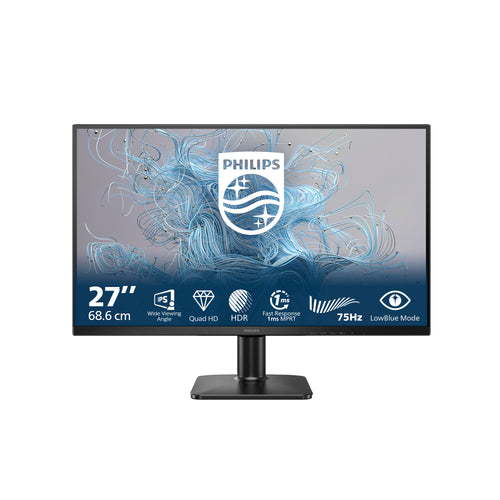 Philips 1000 series 27E2N1500L/00 Computerbildschirm 68,6 cm (27") 2560 x 1440 Pixel Quad HD LED Schwarz