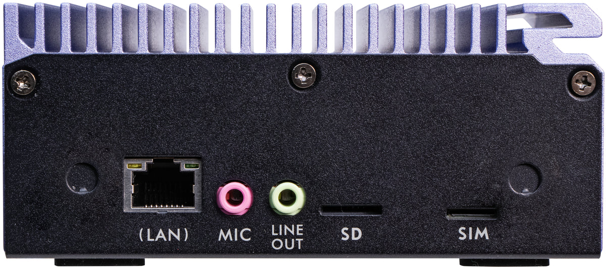 Shuttle Edge PC SPCEL12 , Intel Celeron J6412 , 2x HDMI, 1x DP, 2x 2.5G LAN, 1x DDR4, 1x Micro SD card reader, 1x Nano SIM slot, 3x USB, 2x M.2 (SATA), 12-20V , 24/7 Dauerbetrieb, lüfterlos, inkl. VESA Befestigung