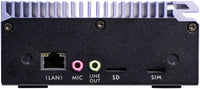 Shuttle Edge PC SPCEL12 , Intel Celeron J6412 , 2x HDMI, 1x DP, 2x 2.5G LAN, 1x DDR4, 1x Micro SD card reader, 1x Nano SIM slot, 3x USB, 2x M.2 (SATA), 12-20V , 24/7 Dauerbetrieb, lüfterlos, inkl. VESA Befestigung