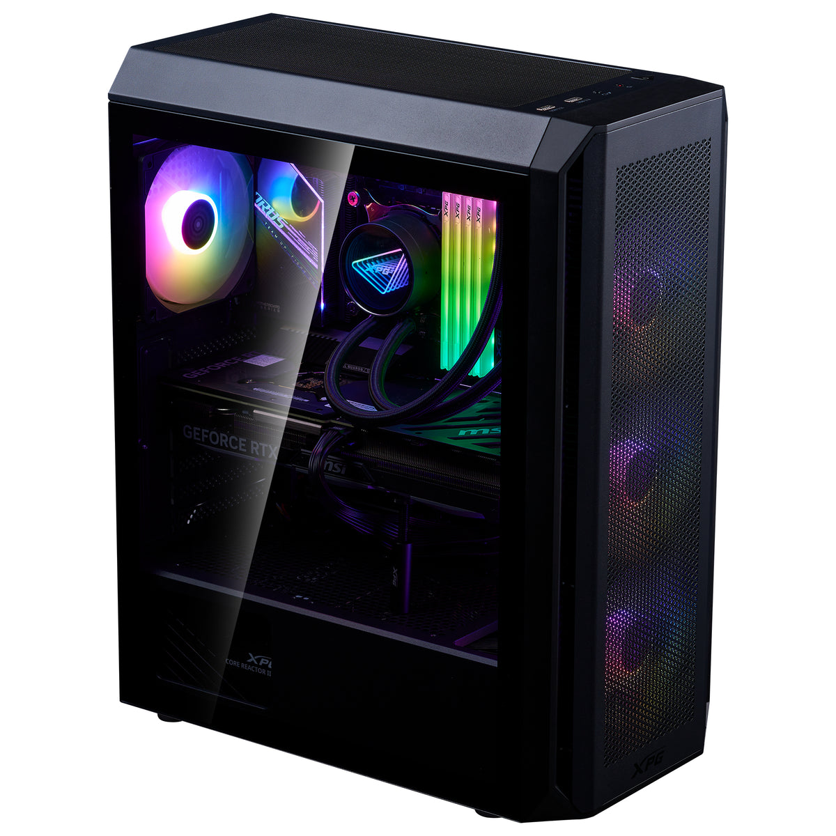 XPG VALOR AIR PLUS MID-TOWER-GEHÄUSE Schwarz