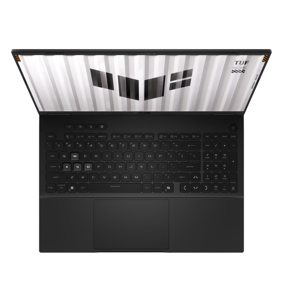 ASUS TUF Gaming F16 FX608JMI-TU410W Intel® Core™ i7 i7-14650HX Laptop 40,6 cm (16") WUXGA 16 GB DDR5-SDRAM 1 TB SSD NVIDIA GeForce RTX 5060 Laptop GPU Wi-Fi 6E (802.11ax) Windows 11 Home Grau