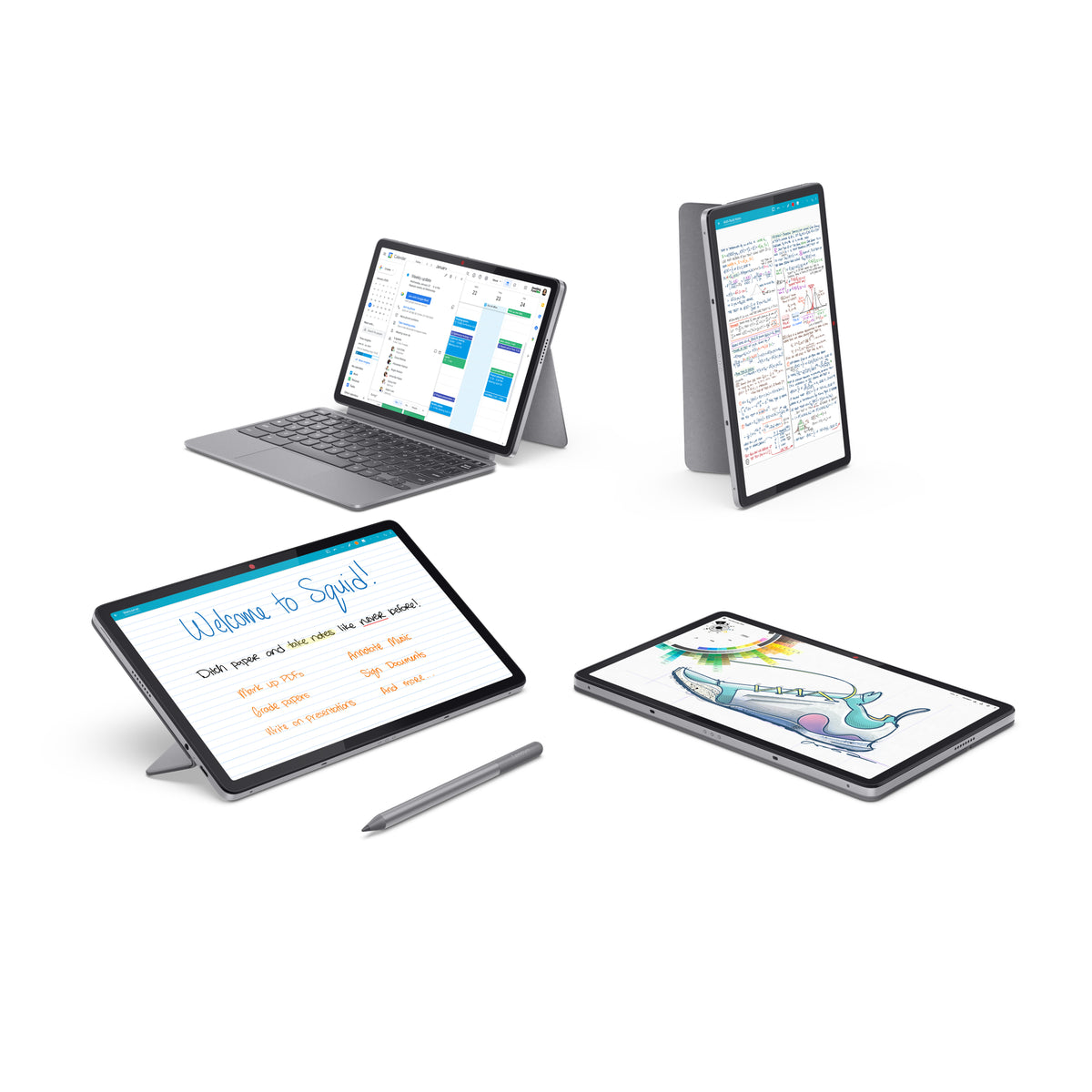 Lenovo Chromebook Duet 11M889 MediaTek Kompanio 838 27,8 cm (10.9") Touchscreen WUXGA 8 GB LPDDR4x-SDRAM 128 GB eMMC Wi-Fi 6 (802.11ax) ChromeOS Grau Schweiz