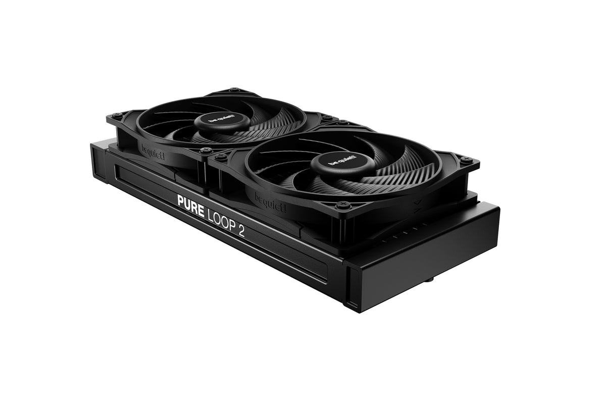 be quiet! Pure Loop 2 | 240mm Prozessor All-in-One-Flüssigkeitskühler 12 cm Schwarz 1 Stück(e)